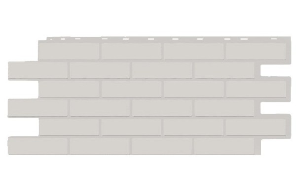 Фасадная панель T-Siding Кирпич Модерн Эко Уайт купить в Нижнем Тагиле