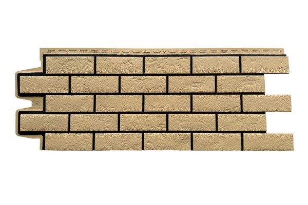 ФП Grand Line состаренный кирпич премиум Песочный (шов RAL 9005) купить в Нижнем Тагиле