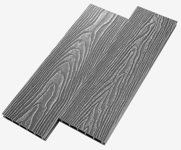 Террасная доска из ДПК RusDecking Unodeck Vintage - Серый купить в Нижнем Тагиле